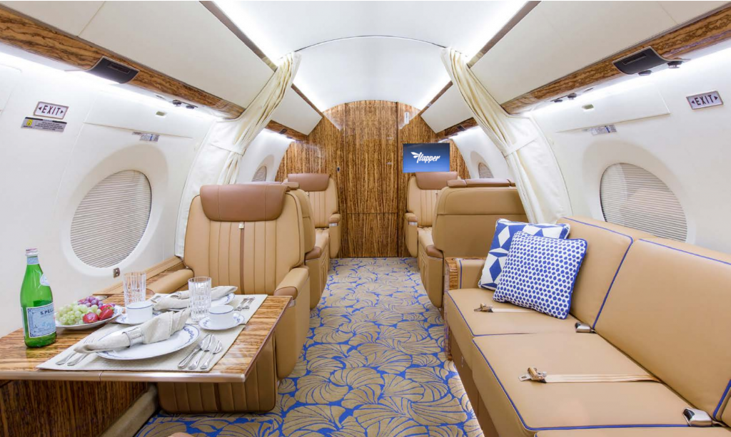 Gulfstream G650 interior