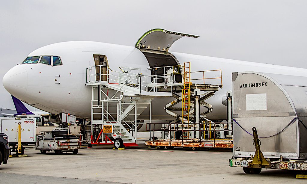 China to Brazil cargo charter