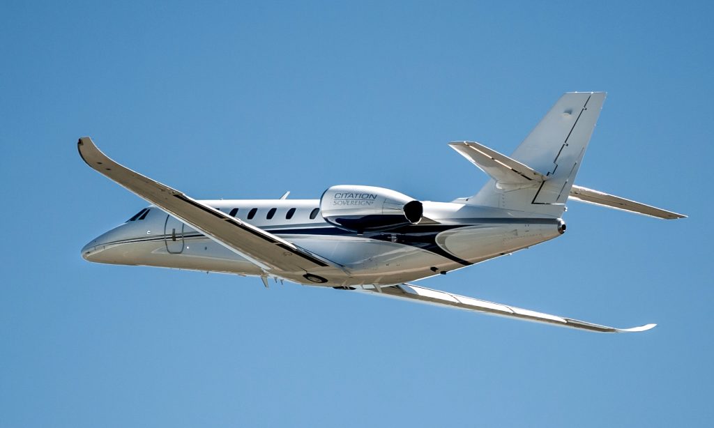 Citation Sovereign available for charter in Brazil